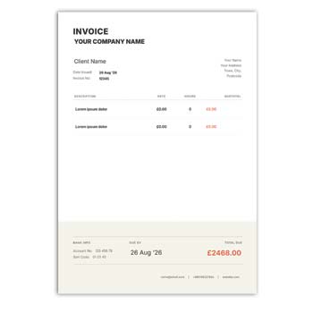 Create invoice online free PDF