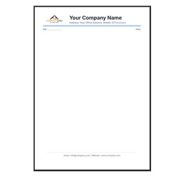 Simple Letterhead Design Generator